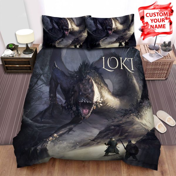 Viking Dragon Nordic Fafnir Duvet Cover Bedroom Sets Comfortable Bedding Sets