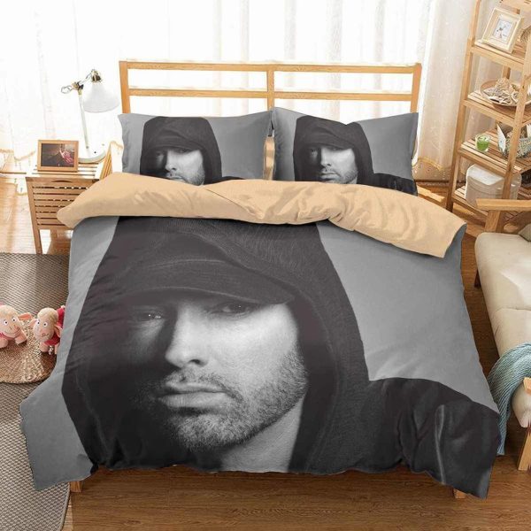 3d Eminem 1 Duvet Cover Bedroom Sets Comfortable Bedding Sets