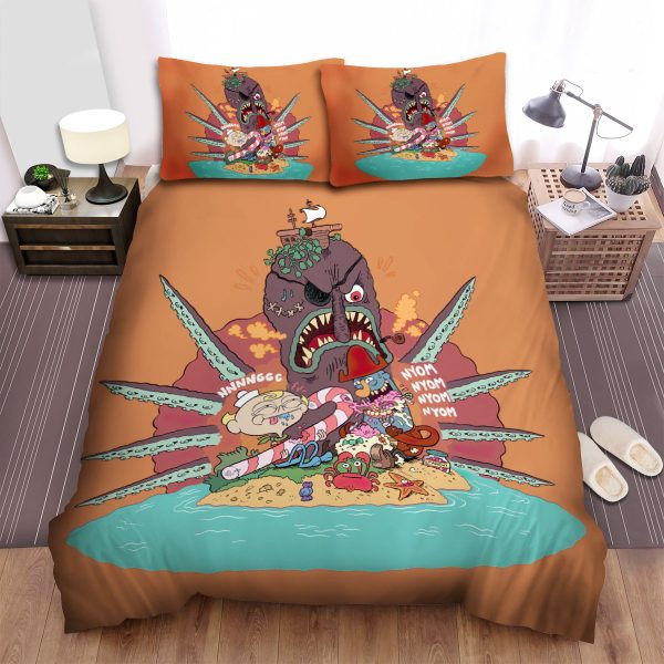 The Marvelous Misadventures Of Flapjack Eating Together Duvet Cover Bedroom Sets Comfortable Bedding Sets