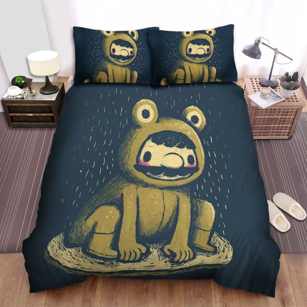 Loveland Frog Man Cosplay Illustration Duvet Cover Bedroom Sets Comfortable Bedding Sets
