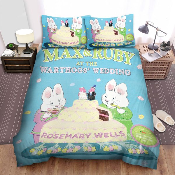 Max & Ruby At The Warthog's Wedding Duvet Cover Bedroom Sets Comfortable Bedding Sets