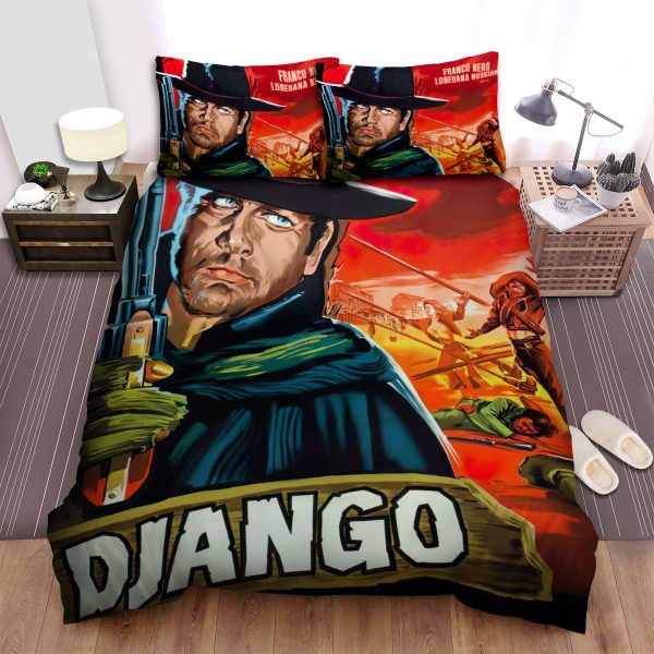 Django Oil Painting Duvet Cover Bedroom Sets Comfortable Bedding Sets