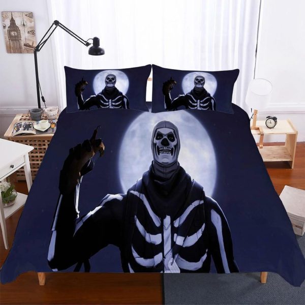 Fortnite Night Theme Digital Print Multiizeelection Blacks 3d Duvet Cover Bedroom Sets Comfortable Bedding Sets