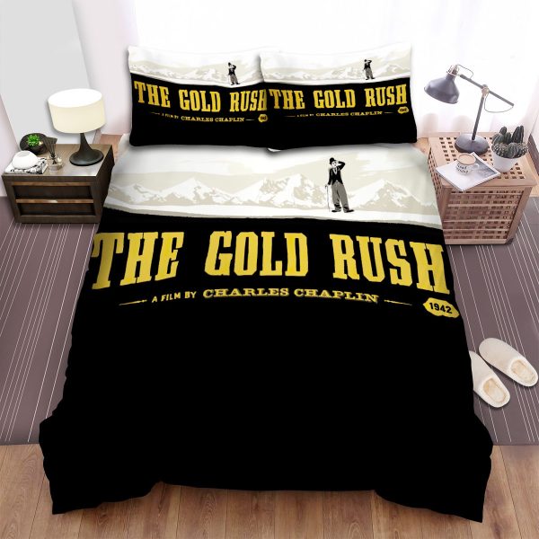 The Gold Rush Movie Poster Ver 7 Duvet Cover Bedroom Sets Comfortable Bedding Sets