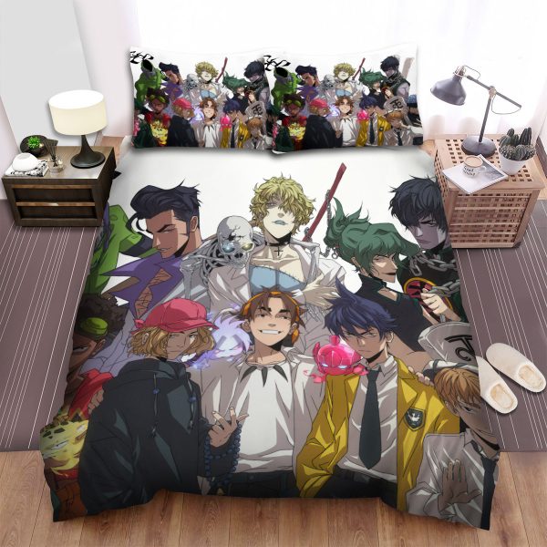 Shaman King Main Characters Grown Up Artwork Duvet Cover Bedroom Sets Comfortable Bedding Sets