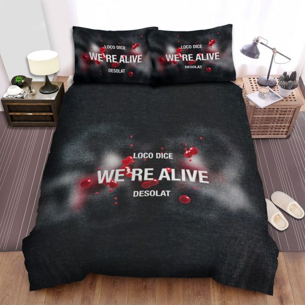 Loco Dice We're Alive Duvet Cover Bedroom Sets Comfortable Bedding Sets