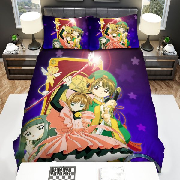 Cardcaptor Sakura Card Tomoya And Li Duvet Cover Bedroom Sets Comfortable Bedding Sets
