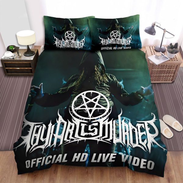 Official Hd Live Video Thy Art Is Murder Duvet Cover Bedroom Sets Comfortable Bedding Sets