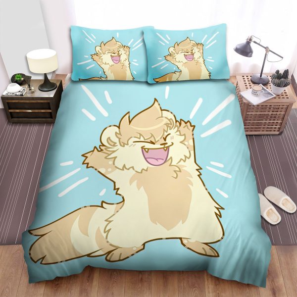 The Wildlife - The Ferret Yelling For Happiness Duvet Cover Bedroom Sets Comfortable Bedding Sets