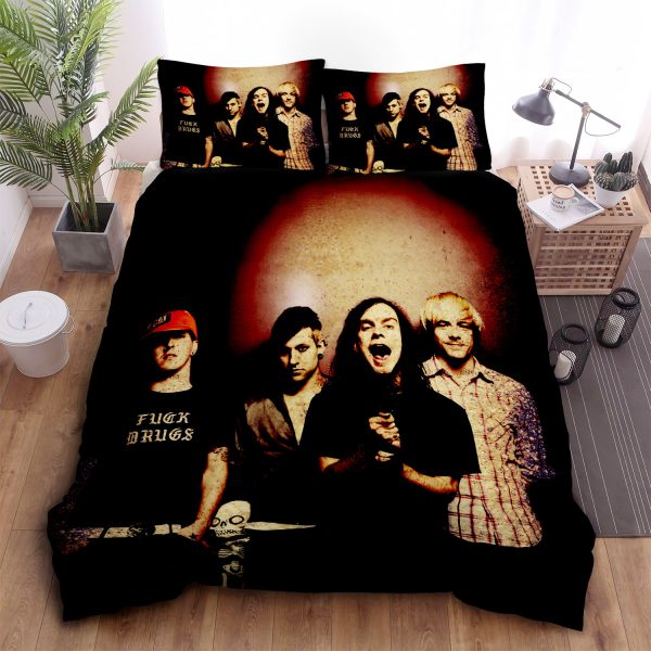 Music Band The Used Portrait Photo Duvet Cover Bedroom Sets Comfortable Bedding Sets