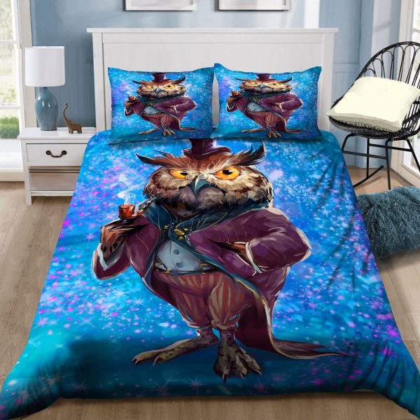 Professor Owl Duvet Cover Bedroom Sets Comfortable Bedding Sets