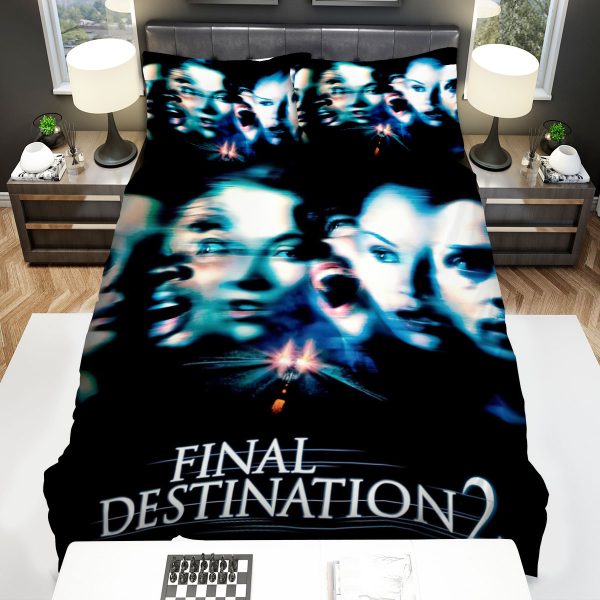 Final Destination (Series) Part 2 Movie Poster Duvet Cover Bedroom Sets Comfortable Bedding Sets