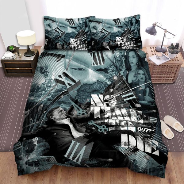 No Time To Die Movie Digital Art I Duvet Cover Bedroom Sets Comfortable Bedding Sets