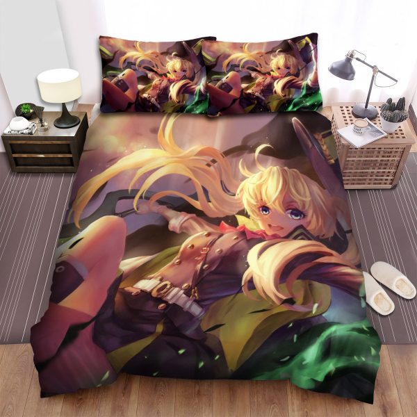 Owari No Seraph Mitsuba Art Duvet Cover Bedroom Sets Comfortable Bedding Sets