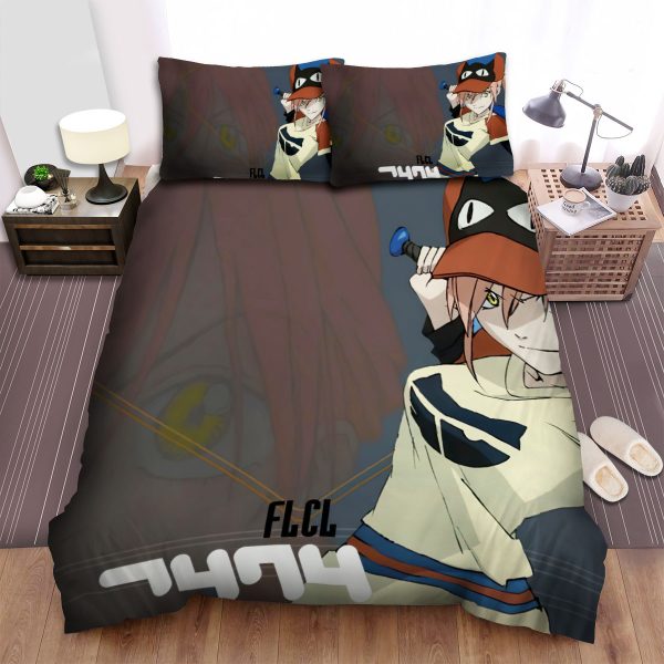 Flcl Haruko Baseball Duvet Cover Bedroom Sets Comfortable Bedding Sets
