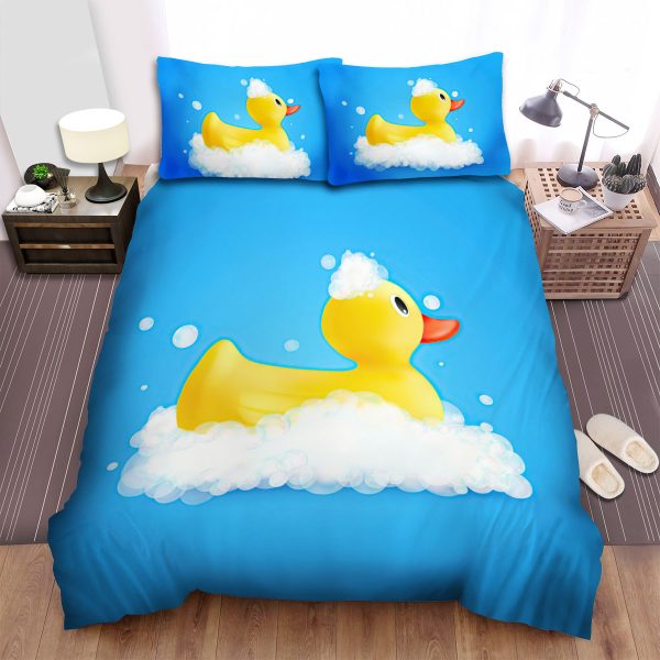 The Cute Animal - The Duck Soap Duvet Cover Bedroom Sets Comfortable Bedding Sets
