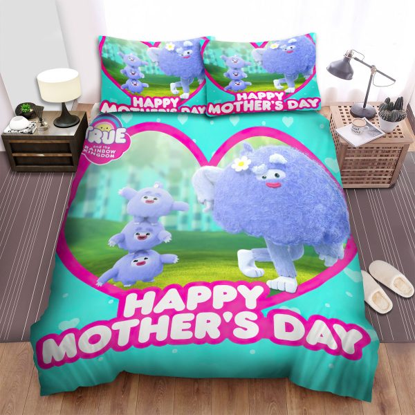 True And The Rainbow Kingdom Happy Mother's Day Duvet Cover Bedroom Sets Comfortable Bedding Sets