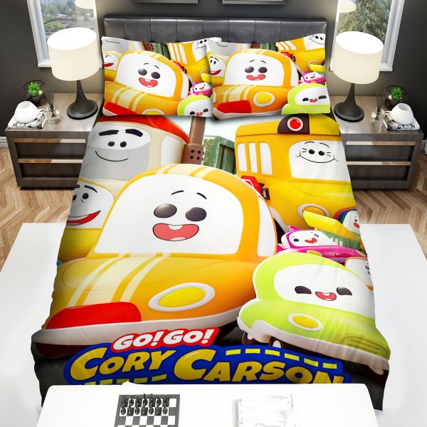 Go! Go! Cory Carson Season 1 Poster Duvet Cover Bedroom Sets Comfortable Bedding Sets
