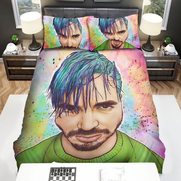 Wet Hairs J Balvin Art Duvet Cover Bedroom Sets Comfortable Bedding Sets