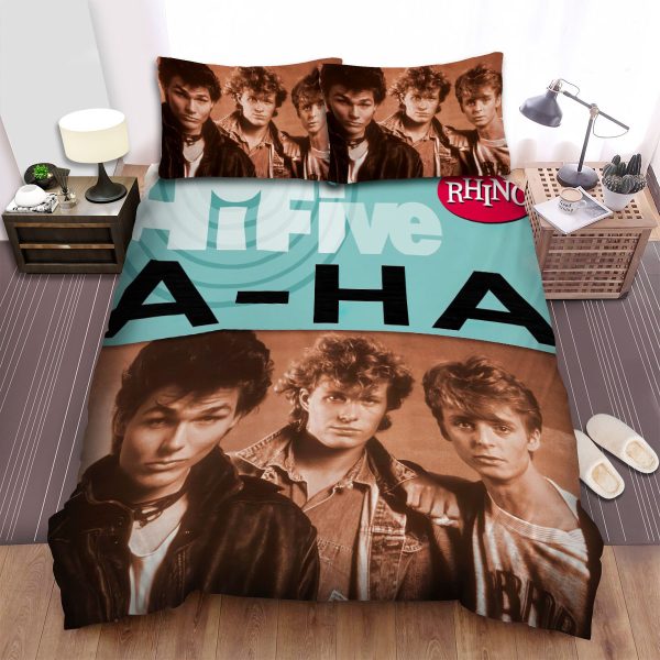 A-Ha Music Band Hi Five Duvet Cover Bedroom Sets Comfortable Bedding Sets