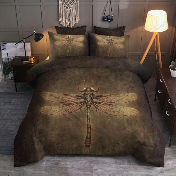 Dragonfly Vintage Duvet Cover Bedroom Sets Comfortable Bedding Sets