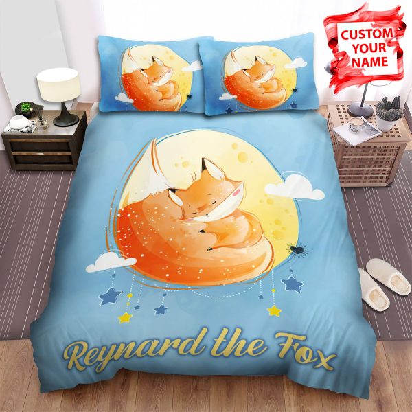 Personalized The Fox Sleeping Well Duvet Cover Bedroom Sets Comfortable Bedding Sets
