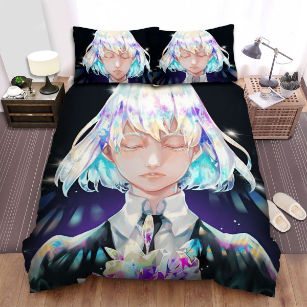 Land Of The Lustrous Diamond & Flowers Duvet Cover Bedroom Sets Comfortable Bedding Sets