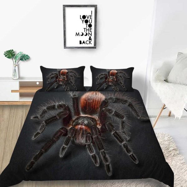 Spider Black Duvet Cover Bedroom Sets Comfortable Bedding Sets