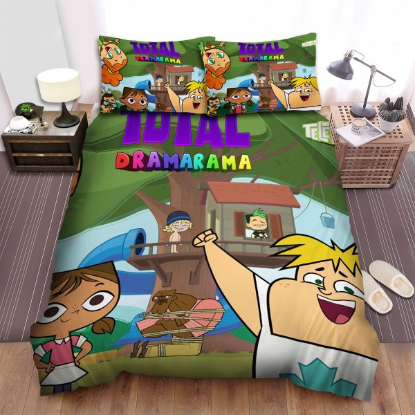 Total Dramarama Characters At The Tree House Duvet Cover Bedroom Sets Comfortable Bedding Sets