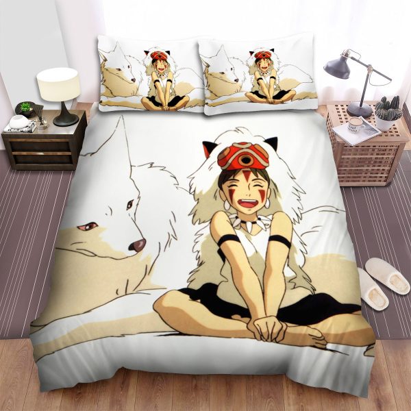 Princess Mononoke Fanart Duvet Cover Bedroom Sets Comfortable Bedding Sets