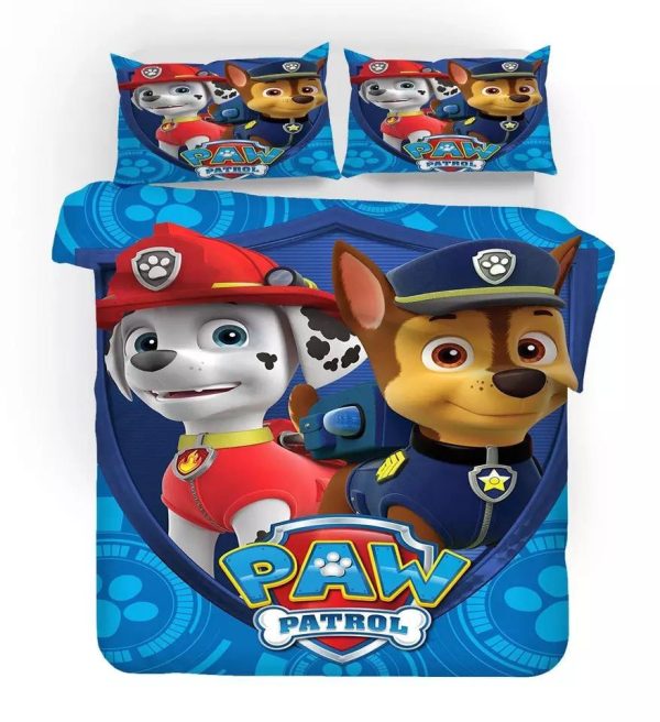 Paw Patrol Marshall And Chase Duvet Cover Bedroom Sets Comfortable Bedding Sets