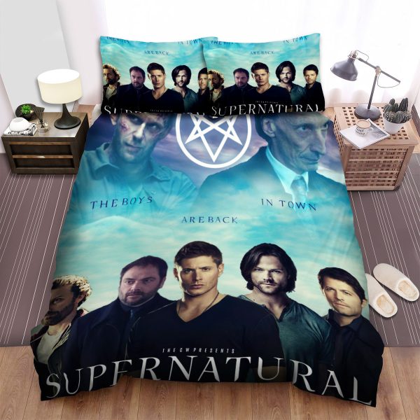 Supernatural (2005?2020) Star Sign Duvet Cover Bedroom Sets Comfortable Bedding Sets
