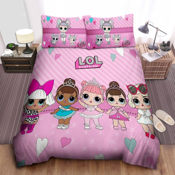 Cute Pink! L.O.L Surprise For Girls Duvet Cover Bedroom Sets Comfortable Bedding Sets