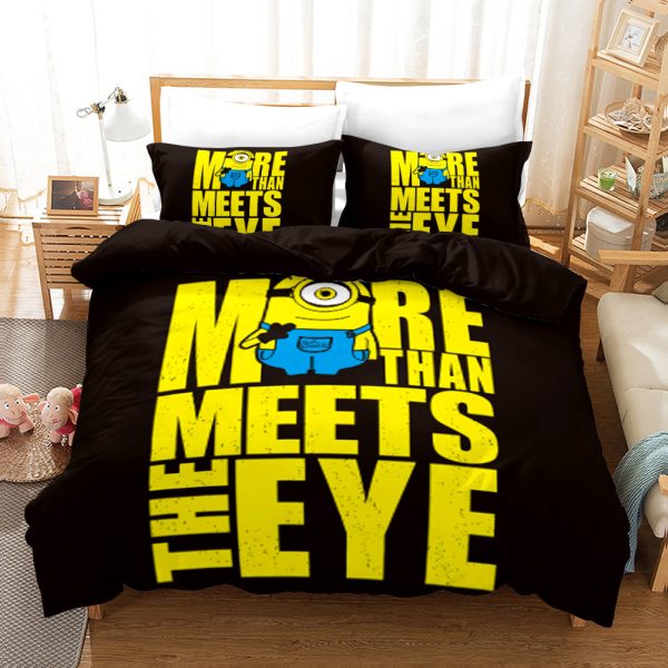 Minions Duvet Cover Bedroom Sets Comfortable Bedding Sets