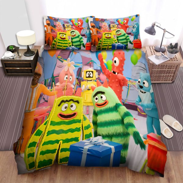 Yo Gabba Gabba! Yo Gabba Gabba Hey Duvet Cover Bedroom Sets Comfortable Bedding Sets