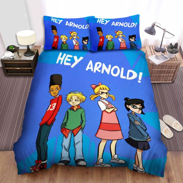 Hey Arnold! Main Characters As Teenagers Duvet Cover Bedroom Sets Comfortable Bedding Sets