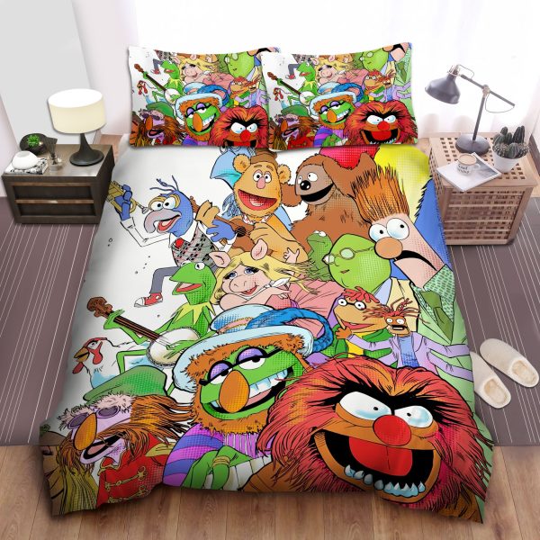 The Muppets Movie Characters Drawing Duvet Cover Bedroom Sets Comfortable Bedding Sets