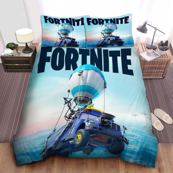 Fortnite Battle Bus Duvet Cover Bedroom Sets Comfortable Bedding Sets