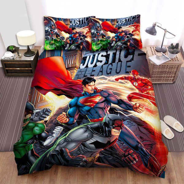 Justice League And Darkseid Duvet Cover Bedroom Sets Comfortable Bedding Sets