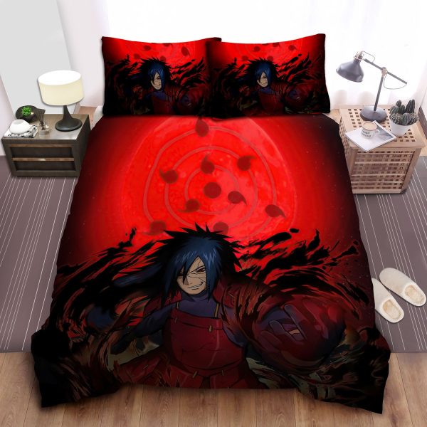 Madara Uchiha With Supreme Rinnegan Duvet Cover Bedroom Sets Comfortable Bedding Sets