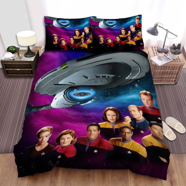 Star Trek: Voyager Movie Poster 3 Duvet Cover Bedroom Sets Comfortable Bedding Sets