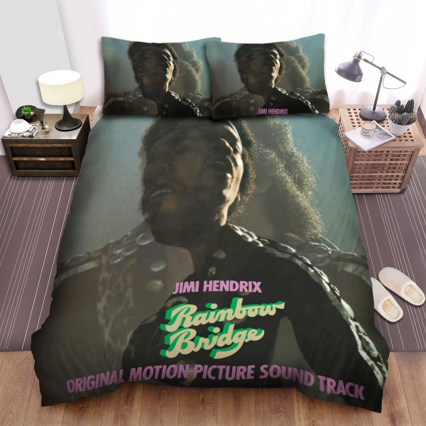 Jimi Hendrix Rainbow Bridge Album Cover Duvet Cover Bedroom Sets Comfortable Bedding Sets