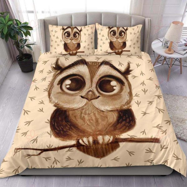 Cute Owl Duvet Cover Bedroom Sets Comfortable Bedding Sets