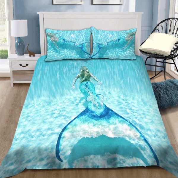 Mermaid Under The Sea Duvet Cover Bedroom Sets Comfortable Bedding Sets