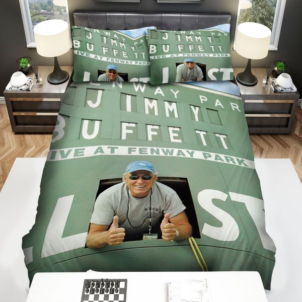 Jimmy Buffett Album Cover Live At Fenway Part Duvet Cover Bedroom Sets Comfortable Bedding Sets