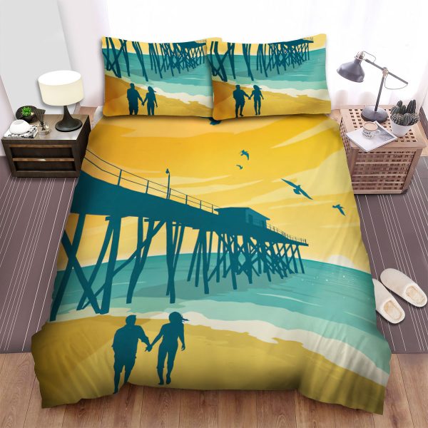 New Jersey Shoreline Duvet Cover Bedroom Sets Comfortable Bedding Sets