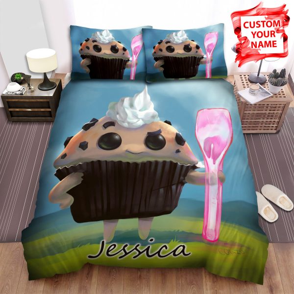 Muffin Warrior Digital Artwork Duvet Cover Bedroom Sets Comfortable Bedding Sets