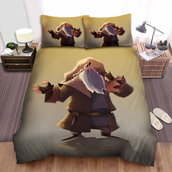 Klaus & His Christmas Present Bag Duvet Cover Bedroom Sets Comfortable Bedding Sets