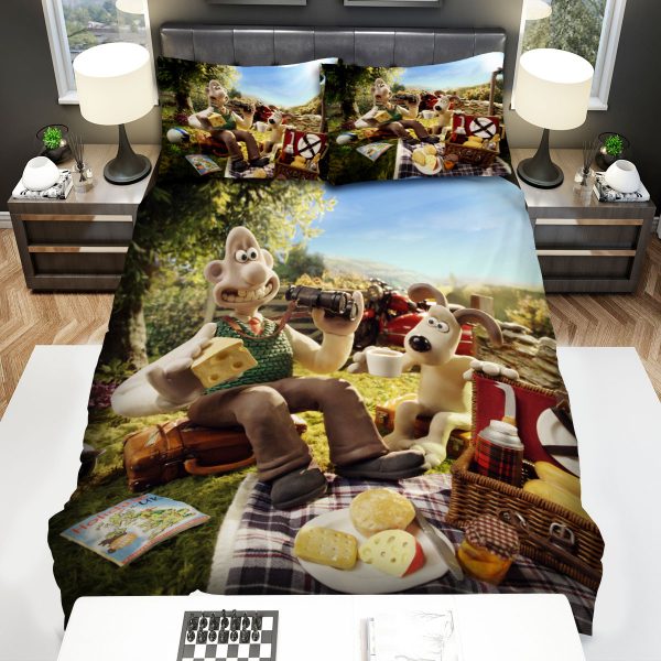 Wallace And Gromit Going On A Picnic Duvet Cover Bedroom Sets Comfortable Bedding Sets