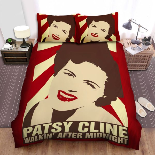 Patsy Cline Walking After Midnight Artwork Duvet Cover Bedroom Sets Comfortable Bedding Sets